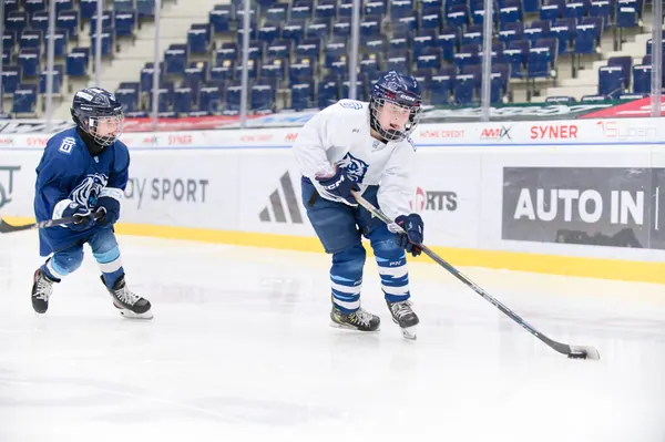 U9-U10: trénink s hráči A-týmu, 16. 2. 2026