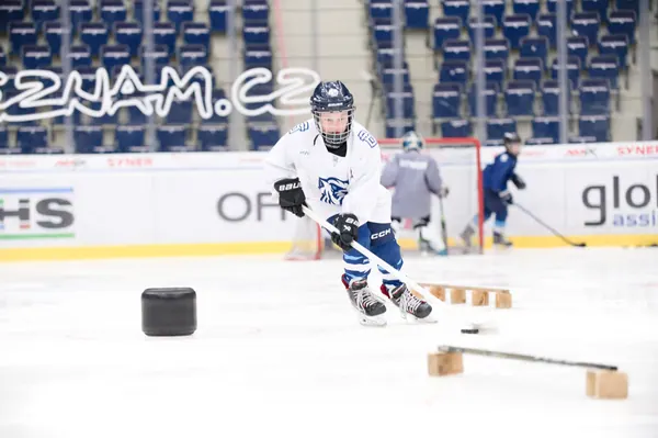 U9-U10: trénink s hráči A-týmu, 16. 2. 2026
