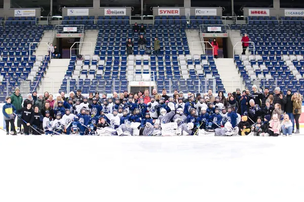 U9-U10: trénink s hráči A-týmu, 16. 2. 2026