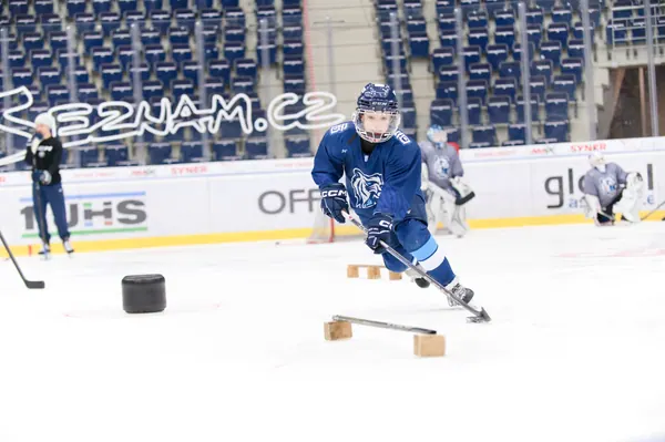 U9-U10: trénink s hráči A-týmu, 16. 2. 2026