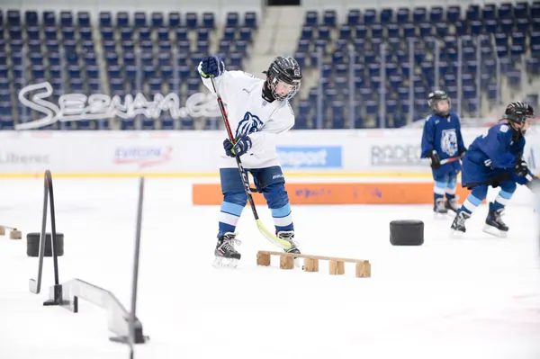 U9-U10: trénink s hráči A-týmu, 16. 2. 2026